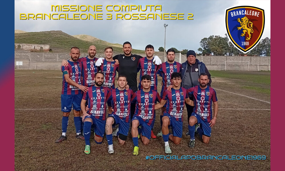 Brancaleone-Rossanese 3-2: decisivo il gol al fotofinish