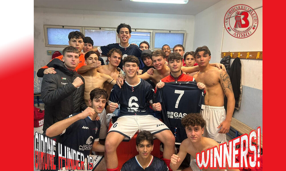 Under 19, il Bocale ADMO vince il girone con largo anticipo Under 19, il Bocale ADMO vince il girone con largo anticipo