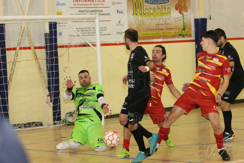 La Polisportiva Cittanova cede al Reggio Calcio [FOTO]