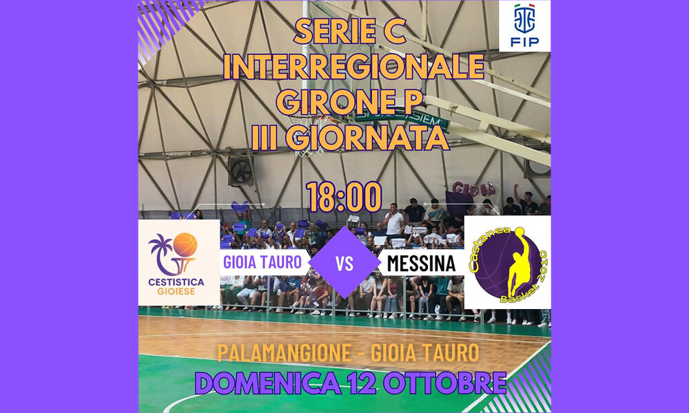 Basket - La Gioiese cerca riscatto col forte Castanea