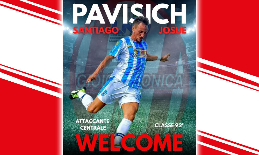 Gioiosa Ionica: ufficializzato l'attaccante Pavisich