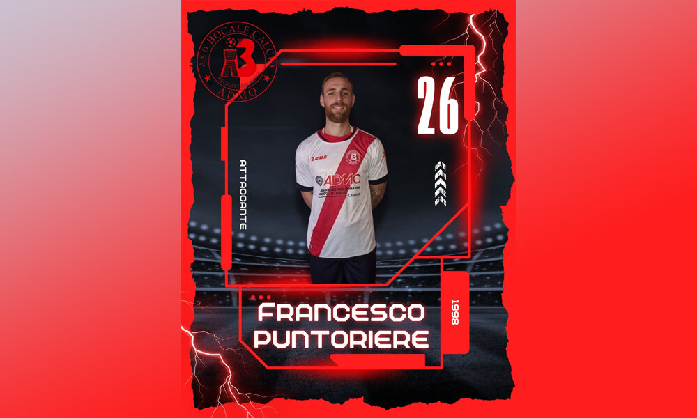 Nuovo rinforzo in casa Bocale: arriva Francesco Puntoriere