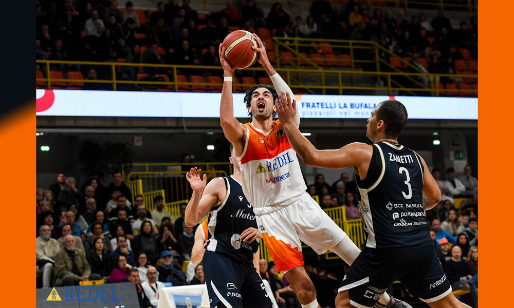 Redel, serata infelice. Matera segna di tutto e fa suo il big match