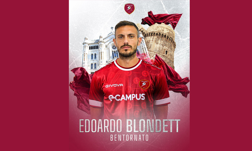 Reggina, grande ritorno in difesa: Blondett &egrave; di nuovo amaranto