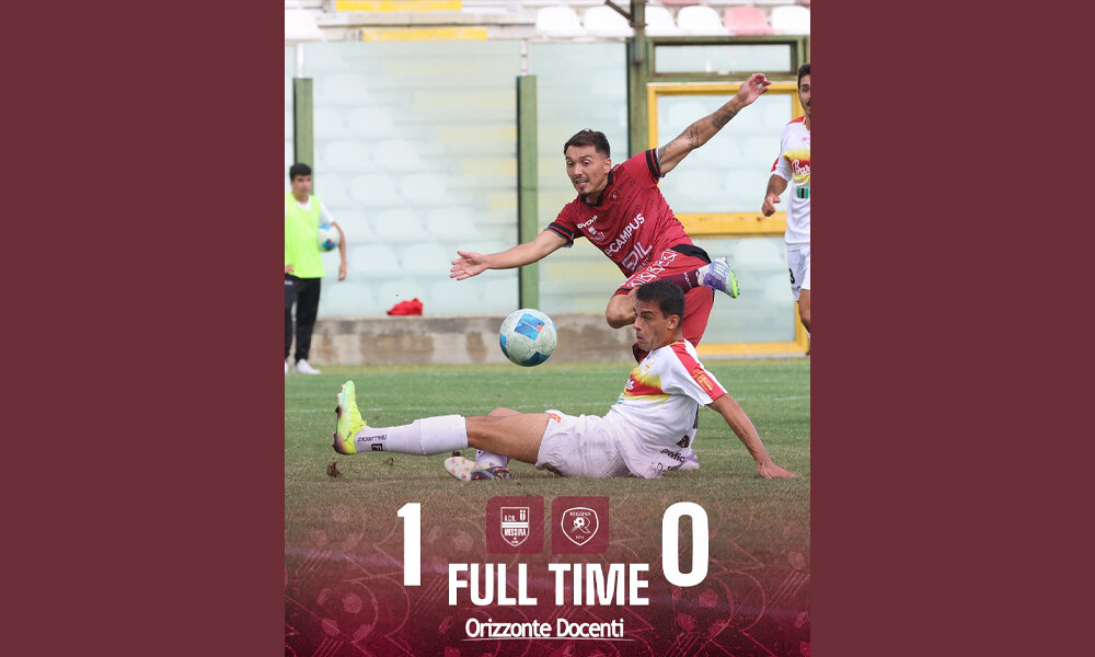 Reggina inesistente in un derby giallorosso: il Messina gioisce con il cosentino Roseti