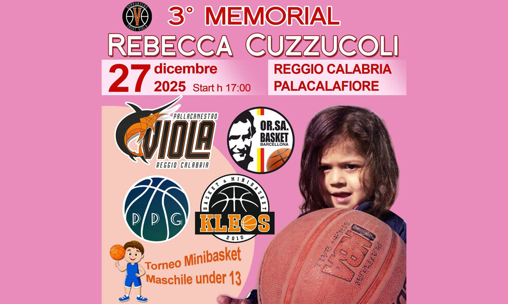 Il sorriso di Rebecca torna in campo, al Palacalafiore il Terzo Memorial