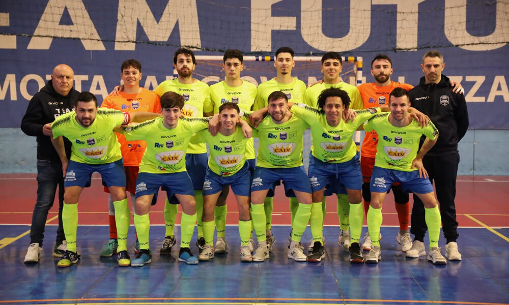 La Cadi Antincendi Futura non si arrende: rimonta da 0-2 e pari col Pescara