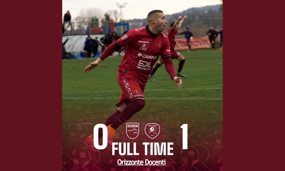 E sono nove, l'inarrestabile Reggina batte 1-0 la Gelbison
