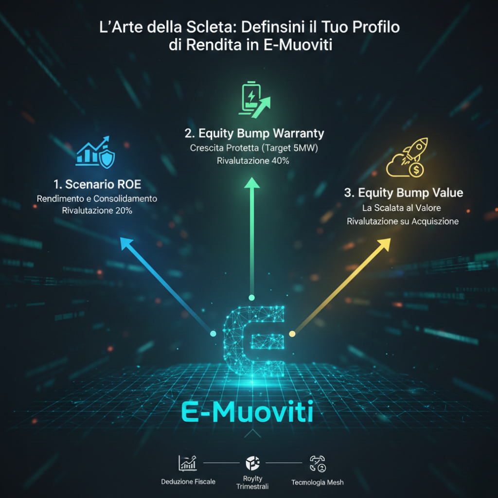 E-Muoviti: Guida ai Profili di Rendita &mdash; Tra Sicurezza ROE al 20%, Garanzia Warranty al 40% e il Potenziale Value della Exit a 10MW