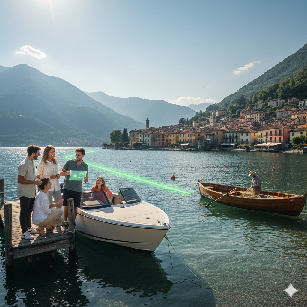 Dalla Terra all'Acqua: E-Muoviti e Lake Energy la Mobilit&agrave; Sostenibile sul Lago d'Orta