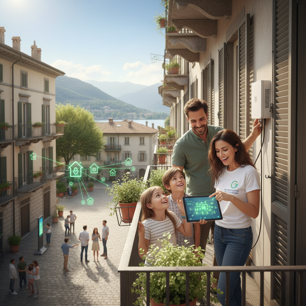 Dalla Finestra al Futuro: Ogni Balcone pu&ograve; Illuminare la Comunit&agrave;