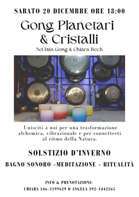 Evento Speciale: Gong Planetari & Cristalli