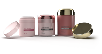 vaso airless standard colorato