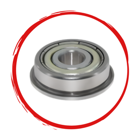 cuscinetto 6803 zz flangiato nexus per sfere nx01-f + nx01-c