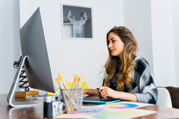 female-graphic-designer-working-computer