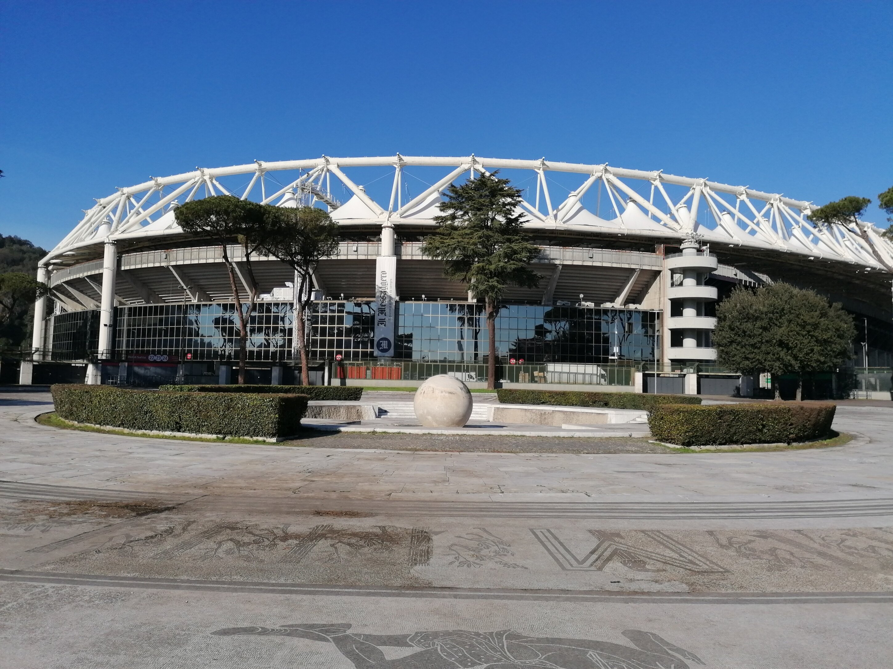 THE OLYMPIC STADIUM OF ROME, A CITY ICON