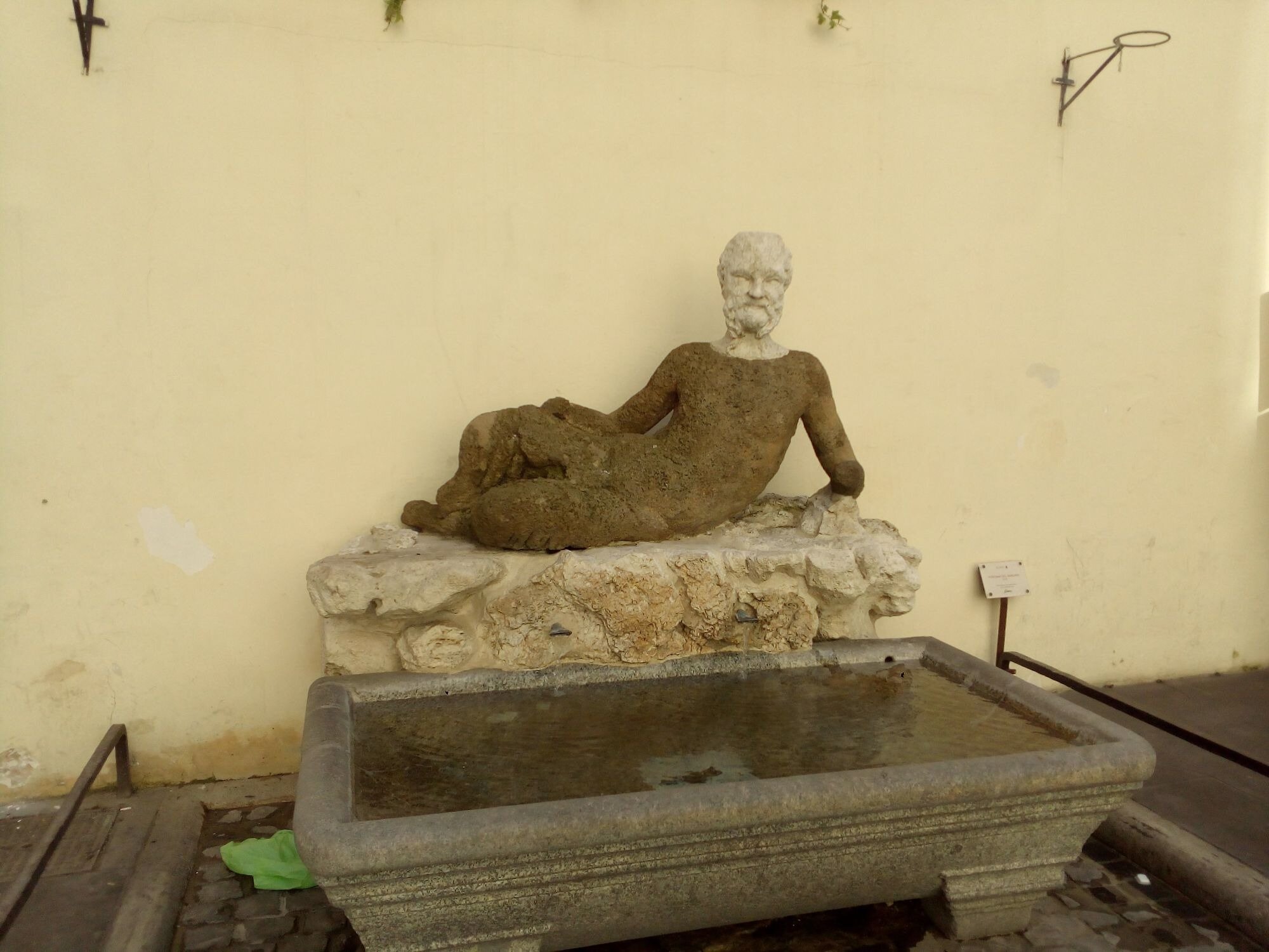 THE NICE AND IRONIC STATUE OF THE BABOON 