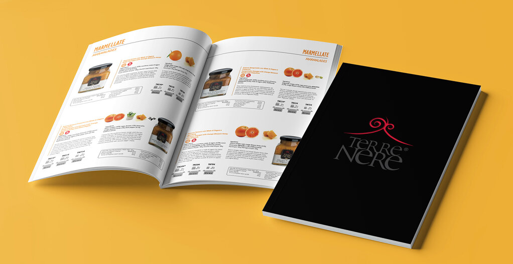 Agenzia Scena - brochure marmellate tipiche