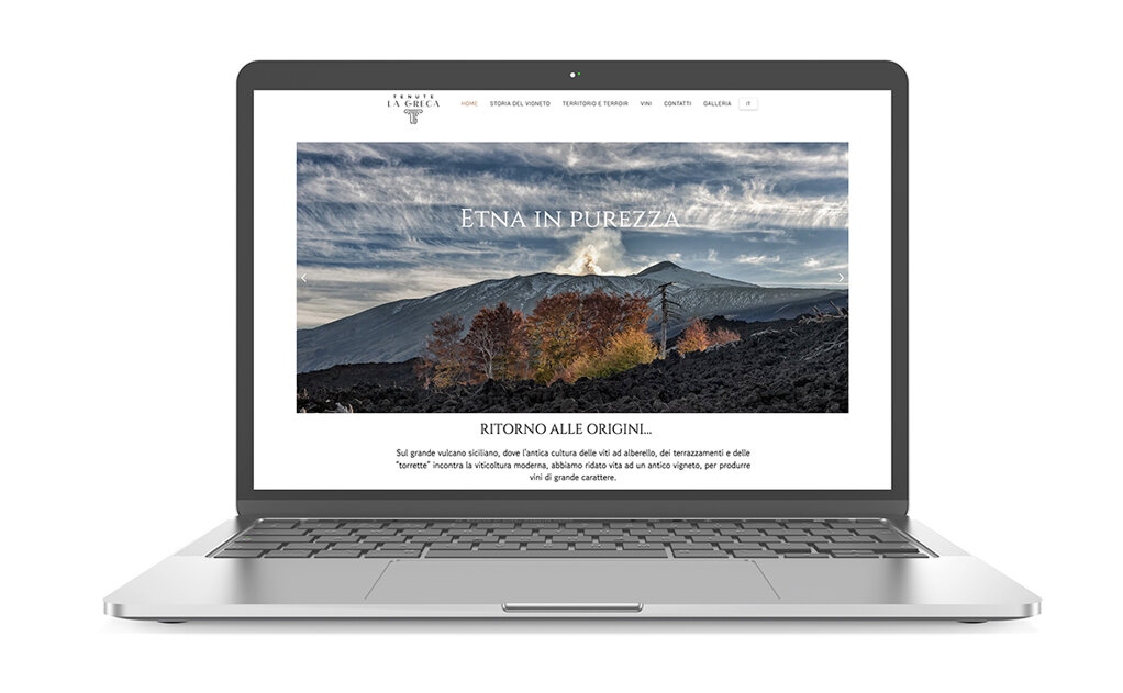 Agenziascena - sito web casa vinicola