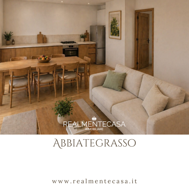 3 locali di 58 mq con piccolo solaio ad Abbiategrasso, in zona San Gaetano