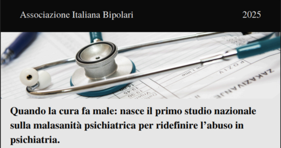 Quando la cura fa male: nasce il primo studio nazionale sulla malasanità psichiatrica per ridefinire l’abuso in psichiatria.