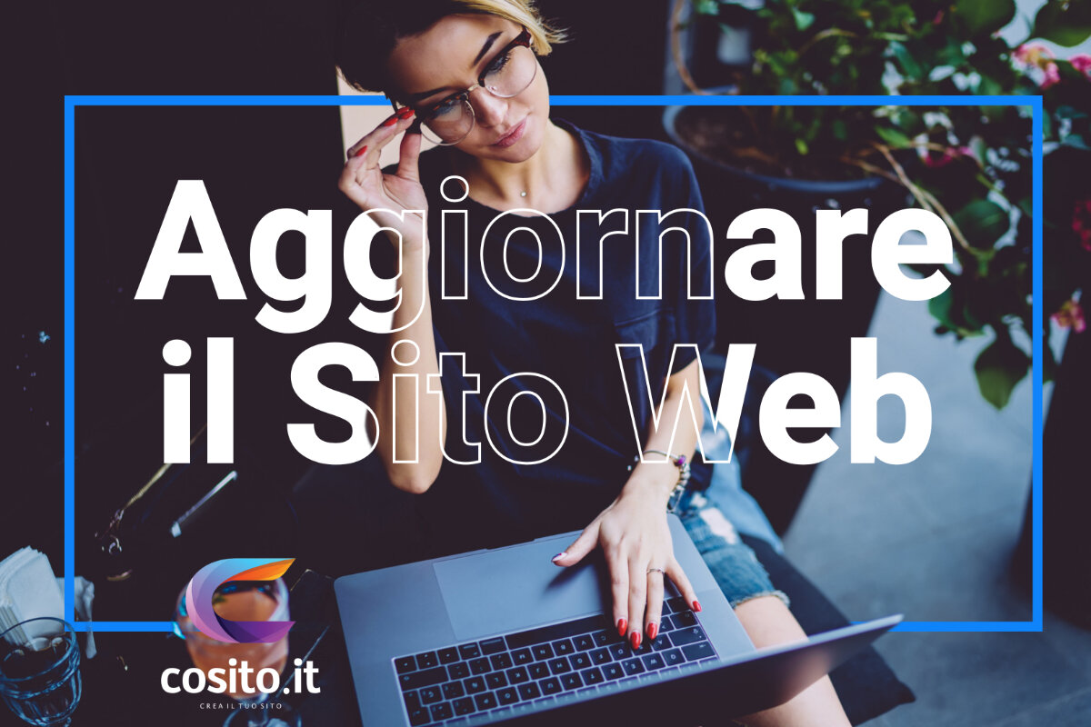 Aggiornare il Sito Web