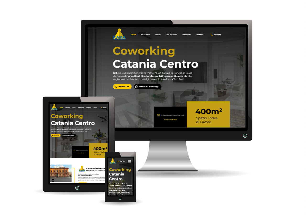 Coworking Catania Centro: il Nuovo Sito Web che da Spazio al Tuo Business