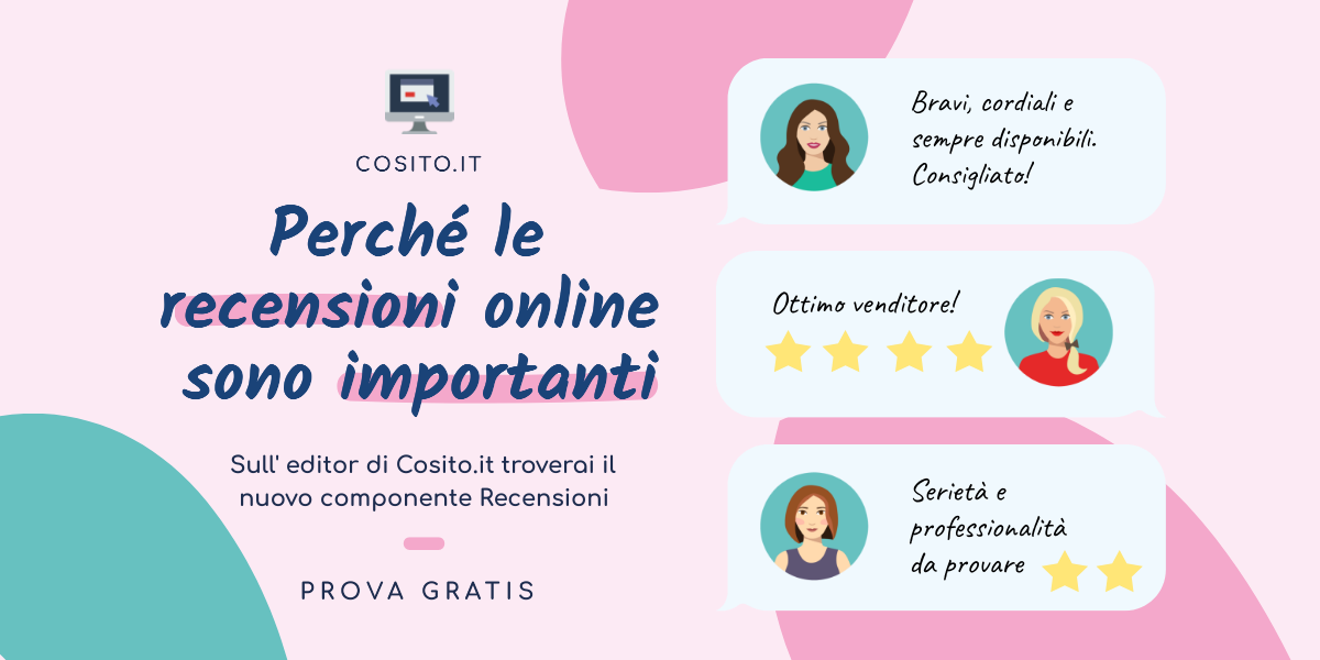 Perché le recensioni online sono importanti