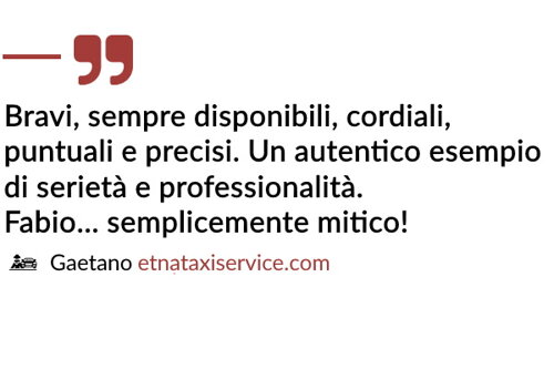 Recensioni etnataxiservice.com
