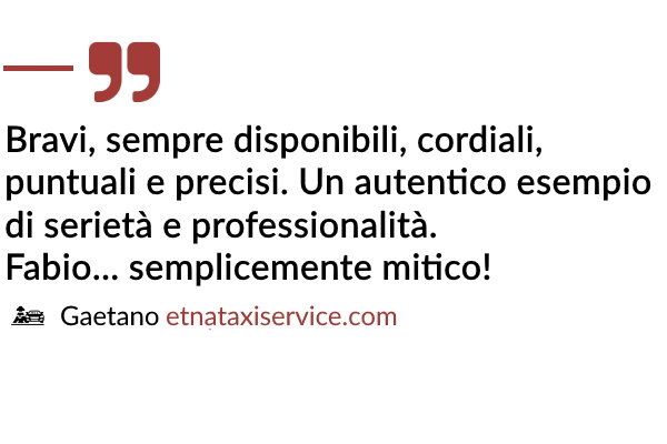 Recensioni etnataxiservice.com