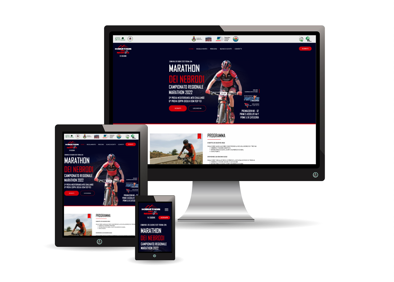 Sito Web per Gare Sportive
