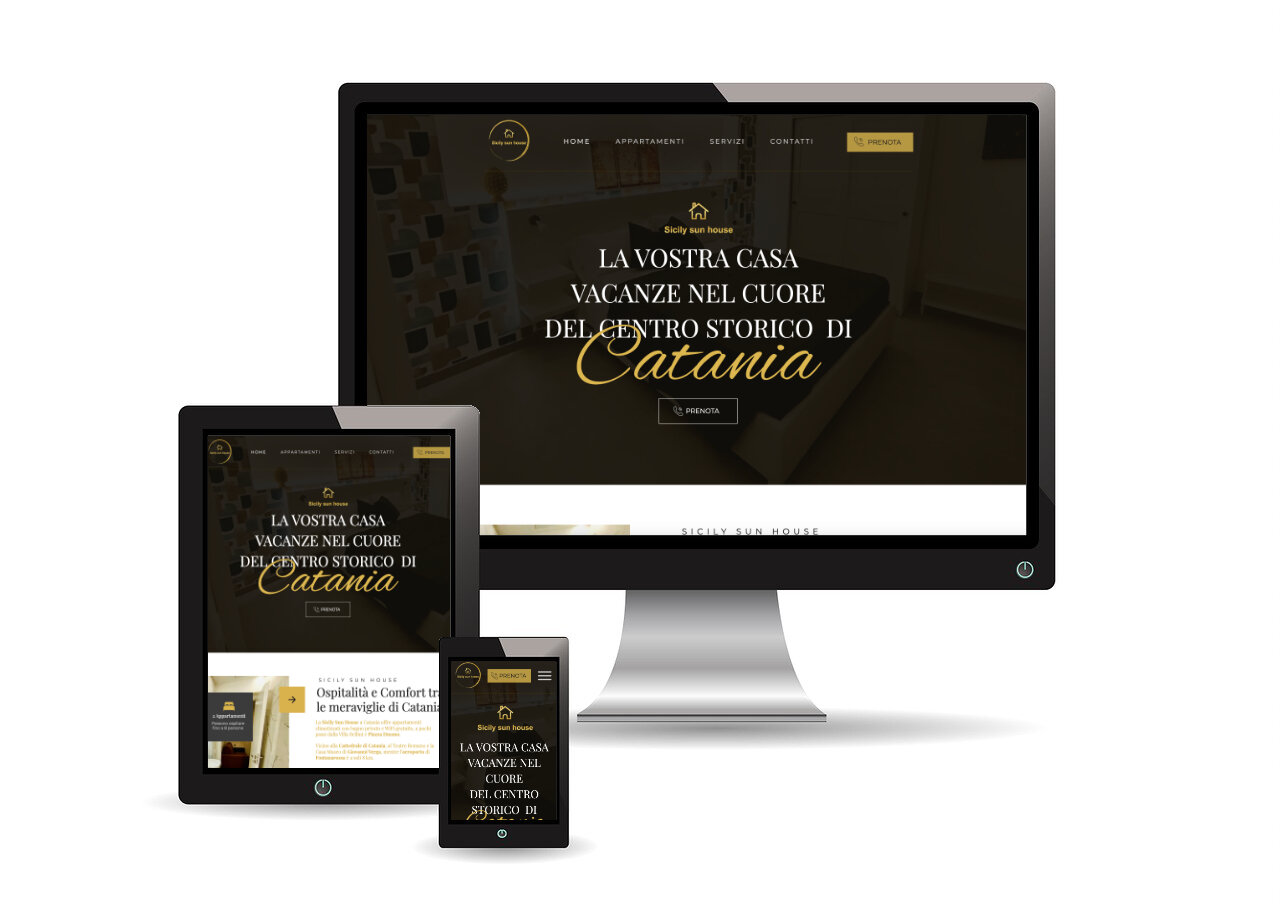 Rivoluzione Online per Sicily Sun House: Il Nuovo Sito Web che Ottiene Risultati