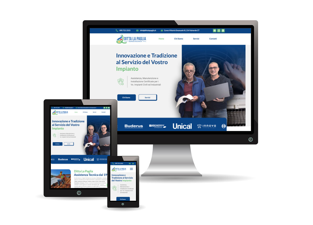 Nuovo sito web per Ditta La Paglia: un progetto completo, curato nei dettagli
