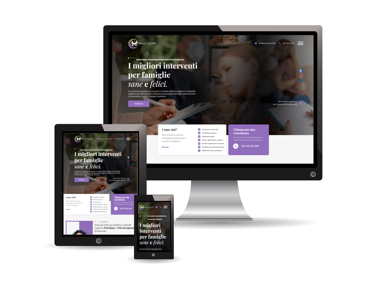 Sito Web per Psicologo