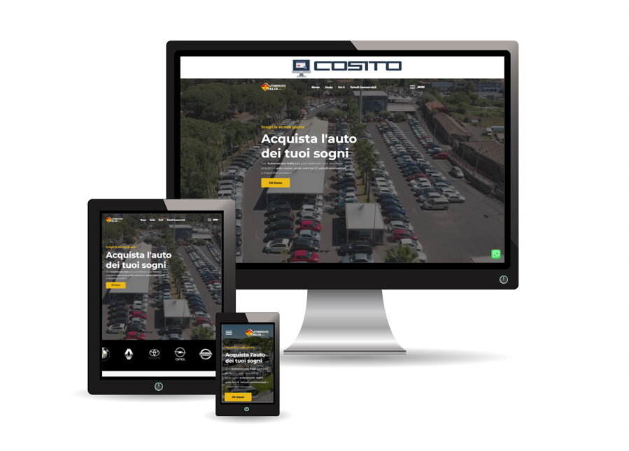 Automercato Italia sito web realizzato da Cosito.it