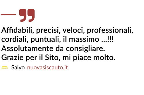 Recensioni nuovasiscato.it