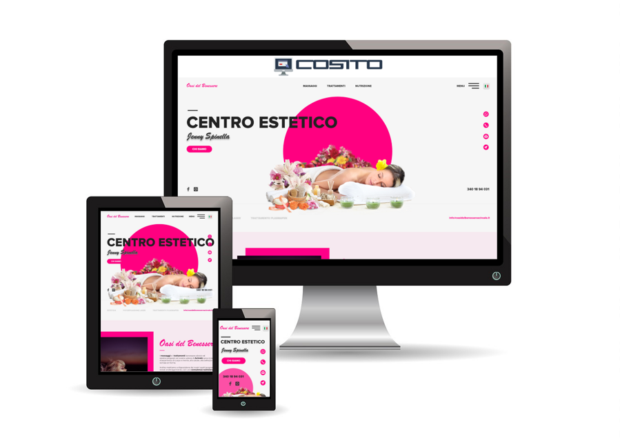 Oasi del Benessere Acireale realizzato da Cosito.it