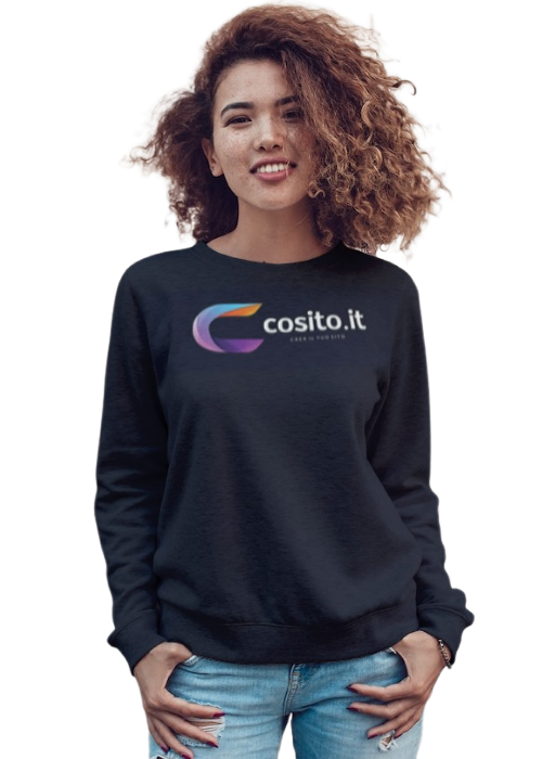 Cosito.it Felpa con Logo Cosito.it Felpa con Logo