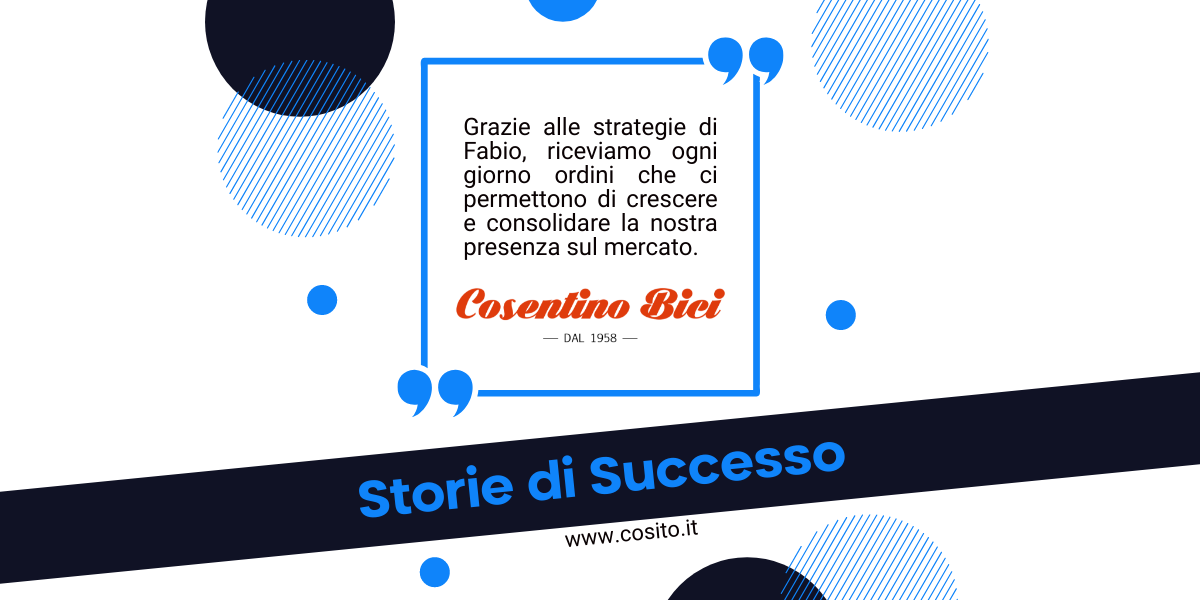 Successo di Cosentino Bici: consigli per vendere online