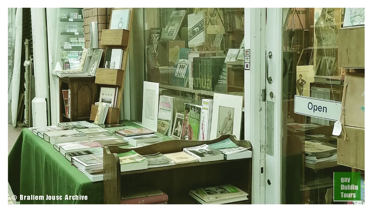 Gay Dublin Tours enjoy visiting historical unic and modern local bookstores.