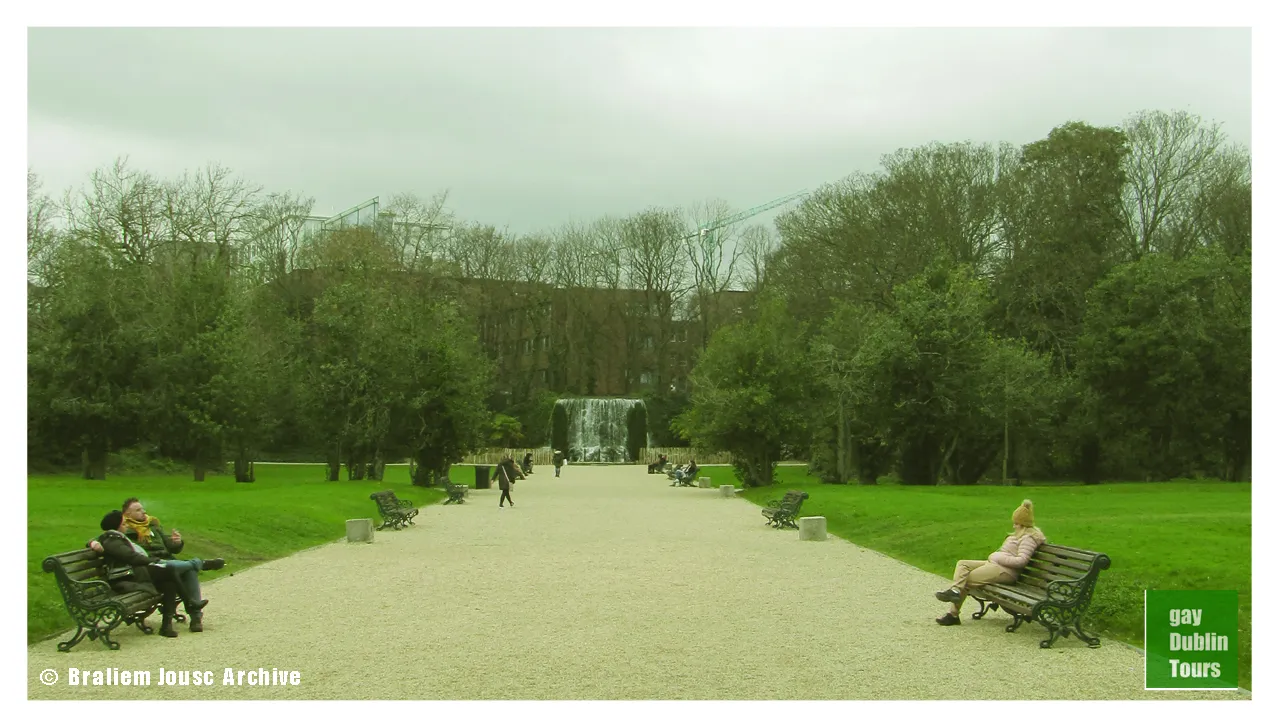 Visit Stephen Green Park and many others parks and gardens in Dublin gay friendly tour