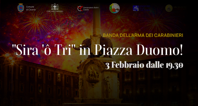 La Sira ’ô Tri: Catania si risveglia tra musica, fuochi e devozione