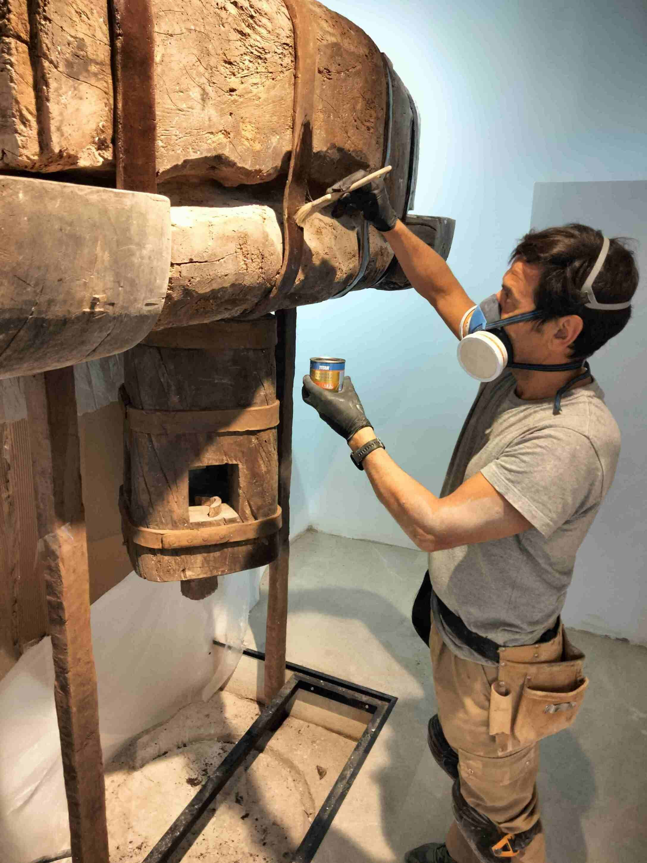 Barnizado protector para hierro