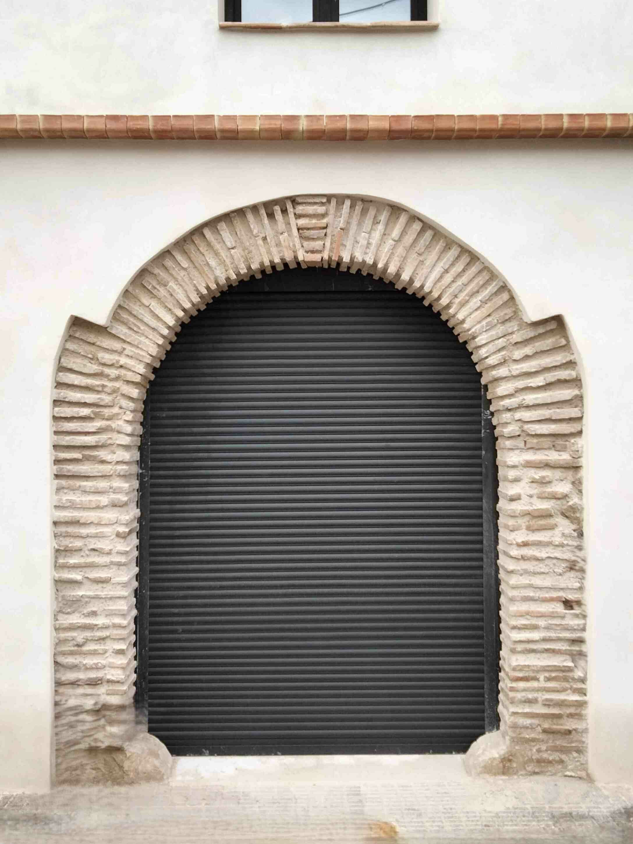 Estado final del doble arco de entrada