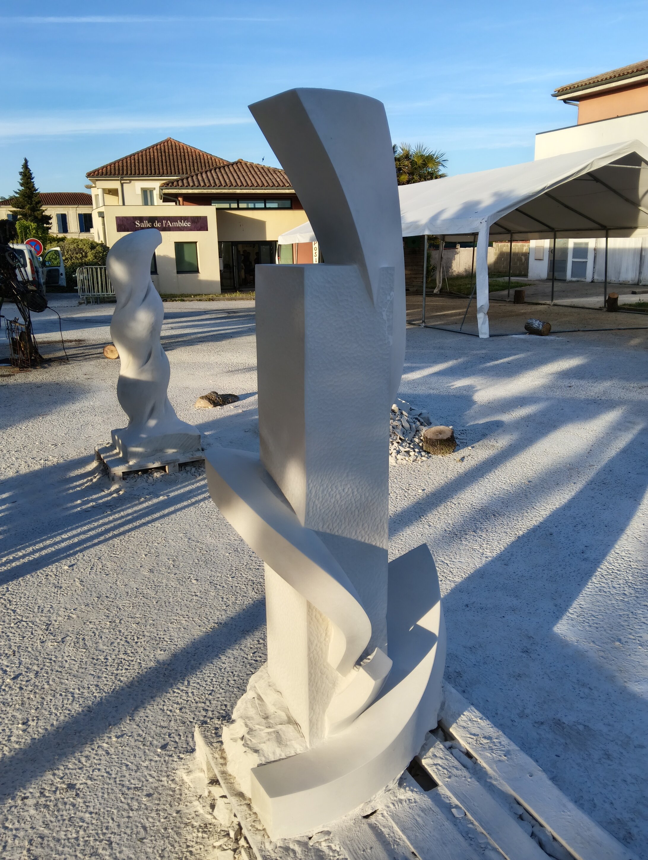Escultura de Coralie