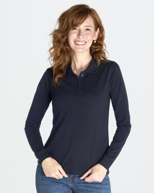 jhk-polo-donna-manica-lunga-popl200ls-200-gr