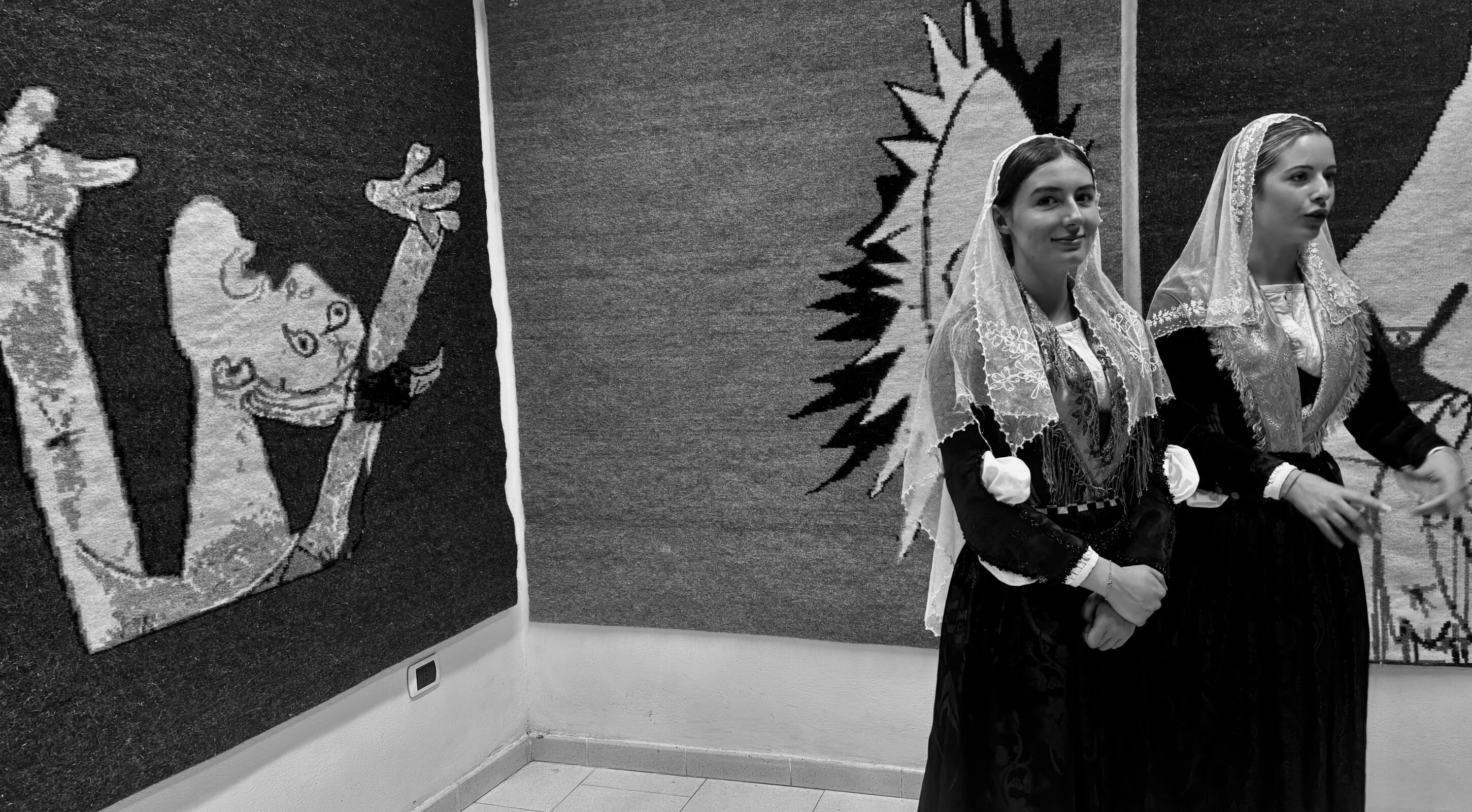 Guernica a Castelsardo per tessere la pace.