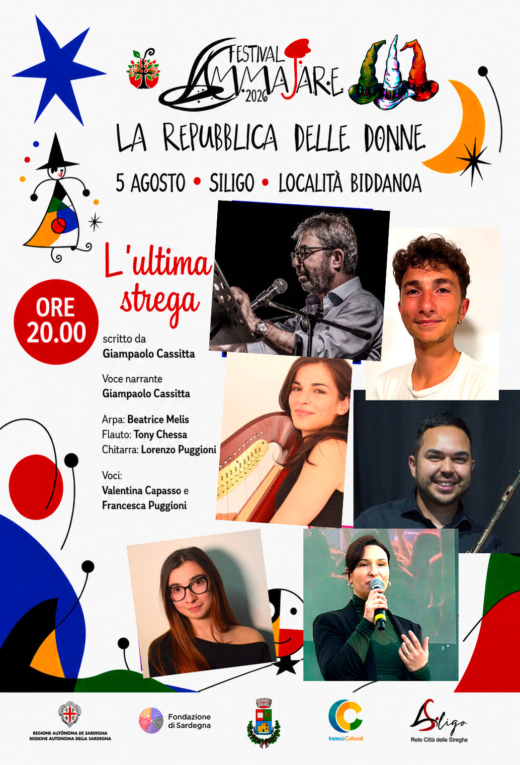 L'ultima strega aprir&agrave; il festival Ammajare 2026
