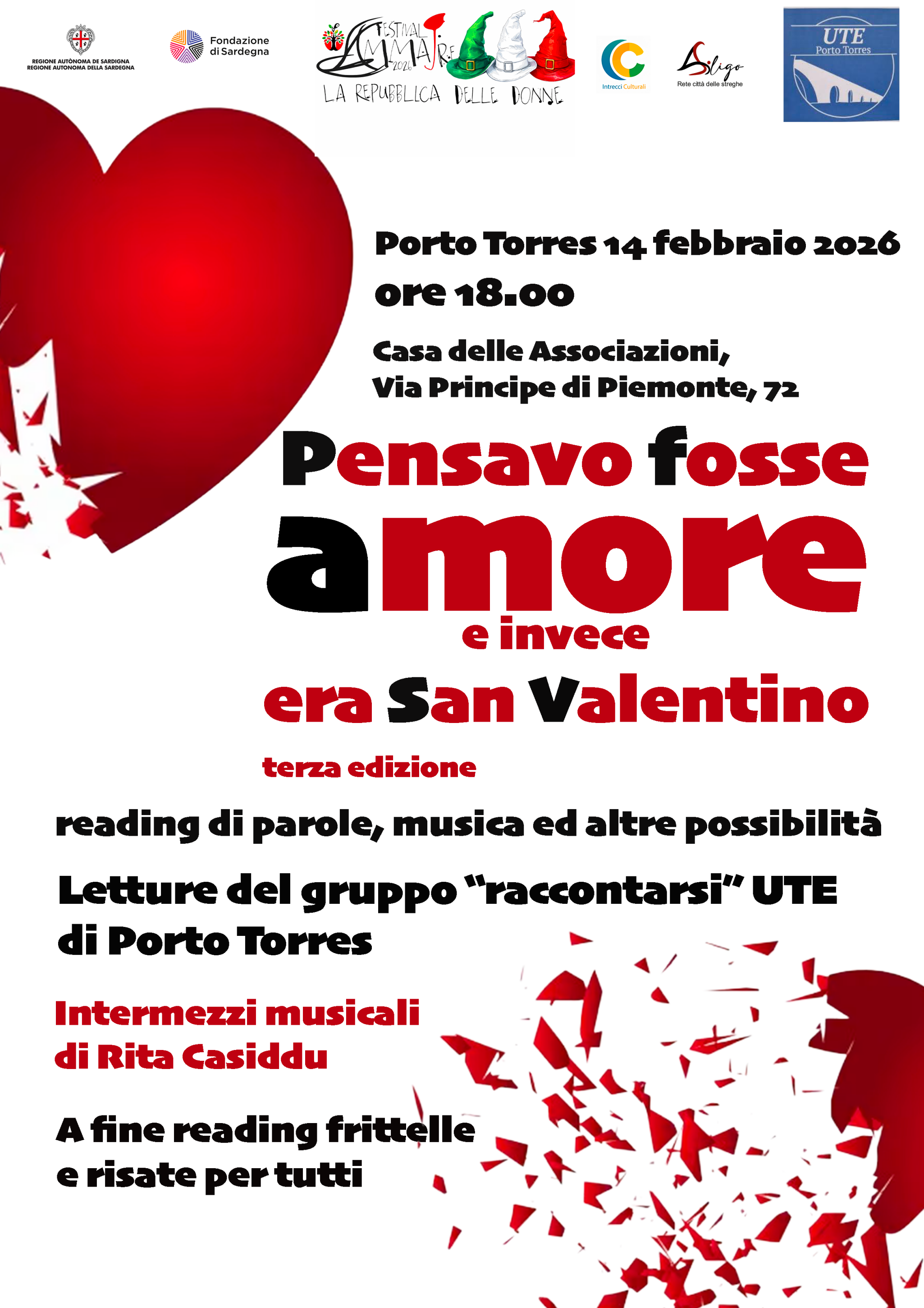 Pensavo fosse amore terza edizione