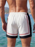 uomo-pantaloncino-white-british-con-bordature-blu-e-rosse-taglia-m